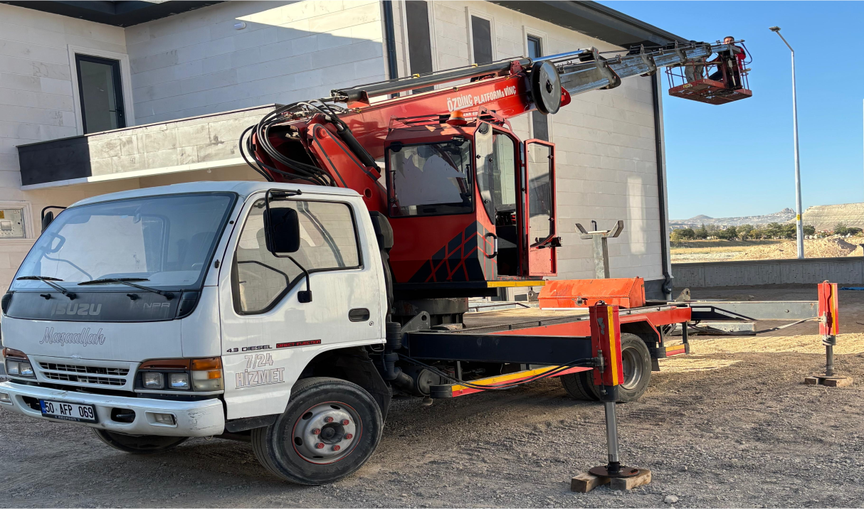 Nevşehir 7/24 Vinç Kiralama